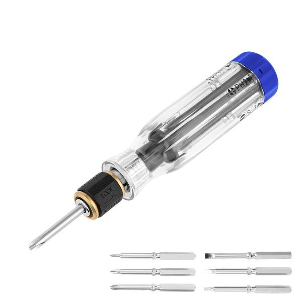 Six-in-One Quick Release Screwdriver