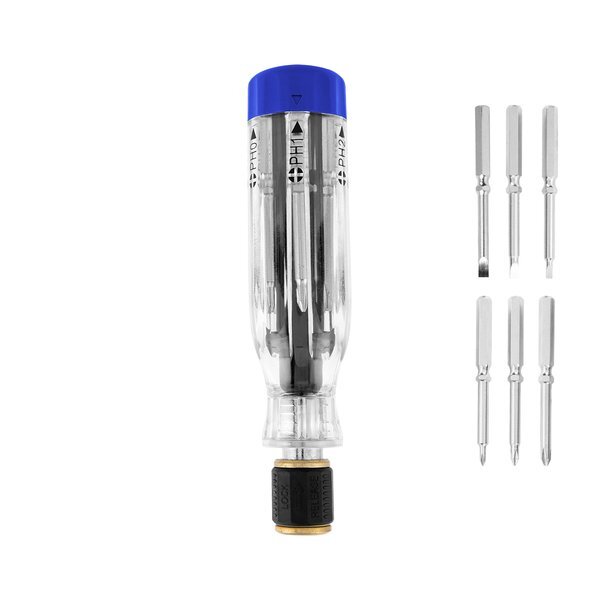 Six-in-One Quick Release Screwdriver