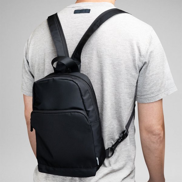 Caleb rPET Convertible Backpack & Sling Bag