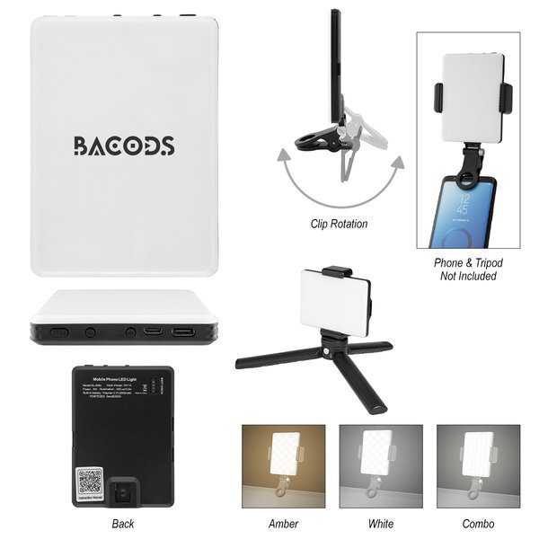 High Power 60 LED Video Light Clip