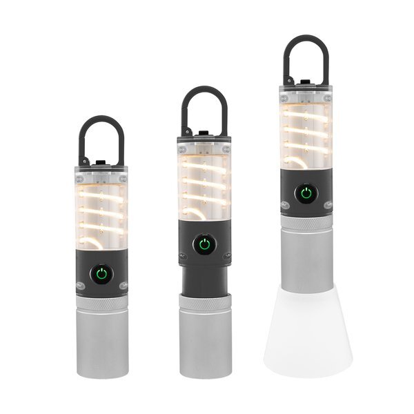 LED Lantern Flashlight w/ Carabiner