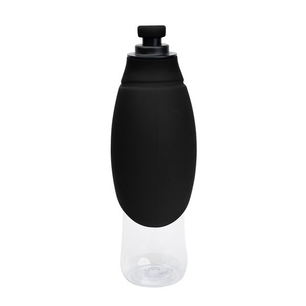 Recycled Pet Water Bottle & Dispensing Bowl, 21oz.