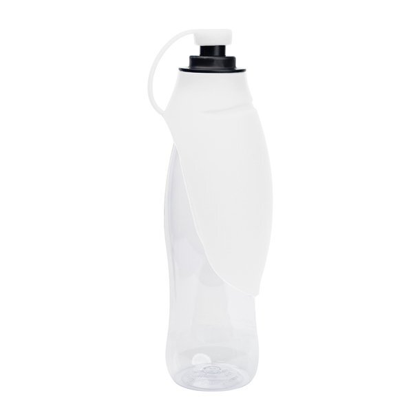 Recycled Pet Water Bottle & Dispensing Bowl, 21oz.