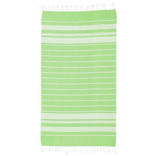 Recycled Cotton Beach Blanket w/ Tassle Fringe, 40" x 73"