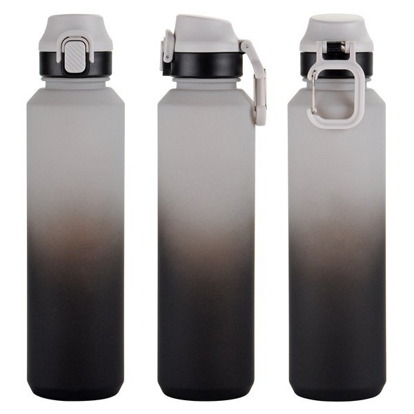 Chroma Tritan™ Bottle w/ Snap-Top Lid & Carabiner, 27oz.