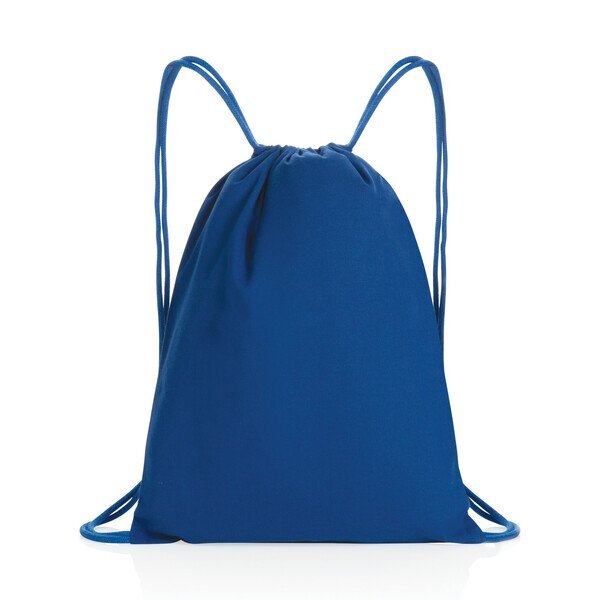 Impact AWARE™ Recycled Cotton & Poly Drawstring Backpack