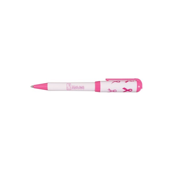 Pink Ribbon USA Made Jumbo Twist Pen