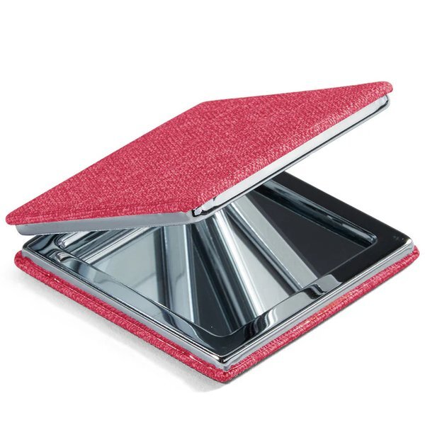 Heathered Square Compact Mirror