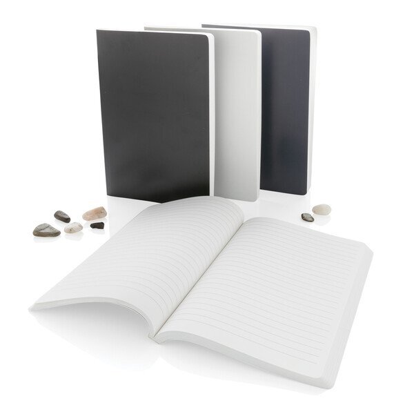 Impact Soft Cover A5 Stone Paper Notebook, 8-1/4" x 5-1/2"