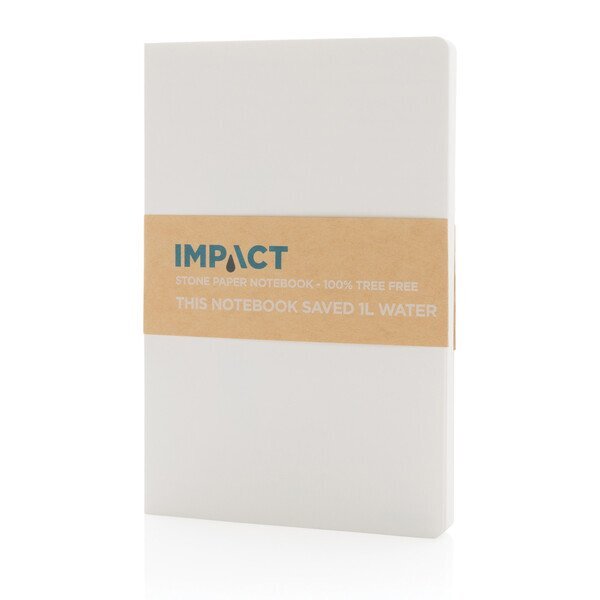 Impact Soft Cover A5 Stone Paper Notebook, 8-1/4" x 5-1/2"