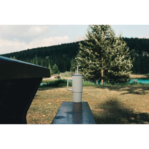 Tana Double Wall RCS Plastic Tumbler w/ Handle, 30.4oz.