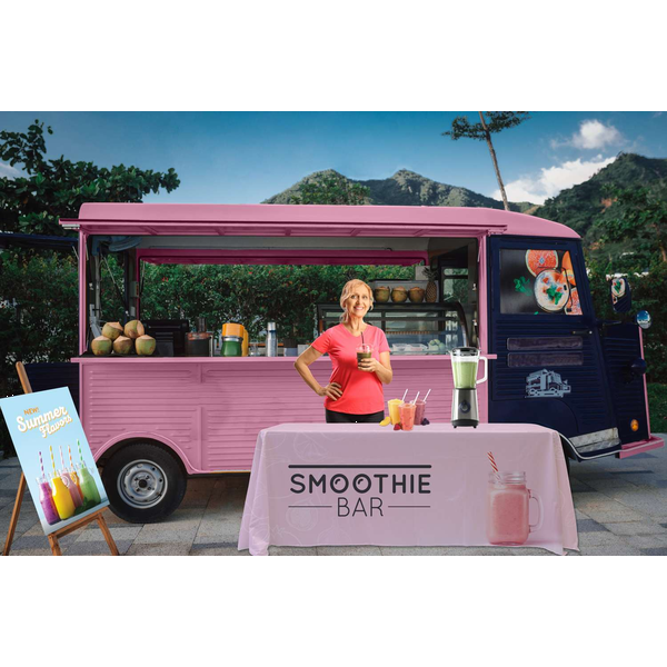 Eco-Wise 4-Sided Table Throw, 6' - Full Color, Full Bleed