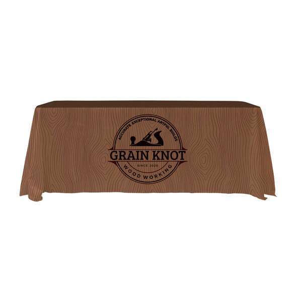 Enviro Pro 3-Sided Table Throw, 6' - Full Color Full Bleed
