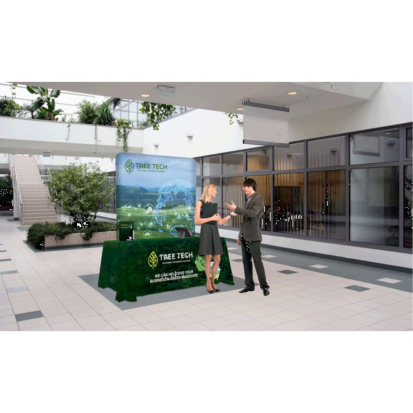 Enviro Pro 3-Sided Table Throw, 6' - Full Color Full Bleed