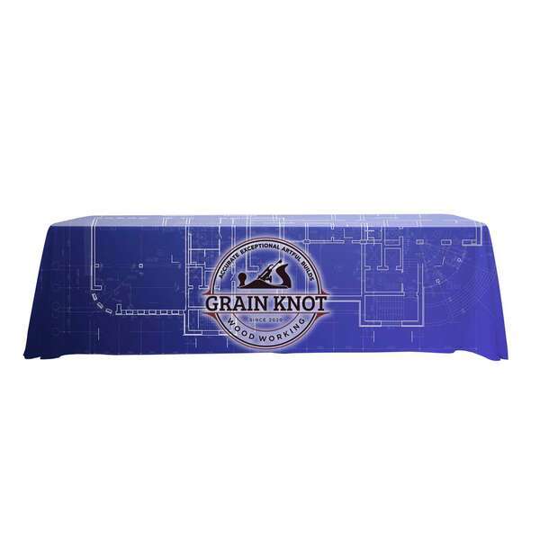 Enviro Pro 4-Sided Table Throw, 8' - Full Color Full Bleed
