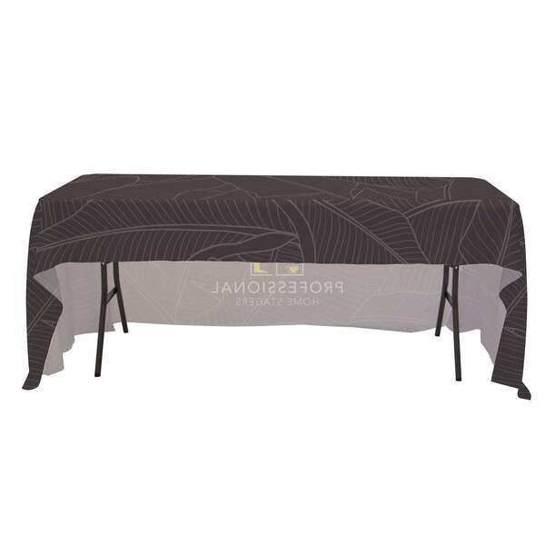 Lightweight 3-Sided Table Throw, 6' - Full Color Full Bleed