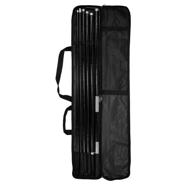 Ascent Teardrop Single-Sided Sail Sign Flag Kit, 22.5'