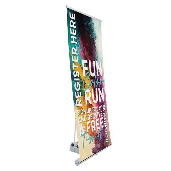 Plaza Retractor Banner Display Kit, 36-1/4"