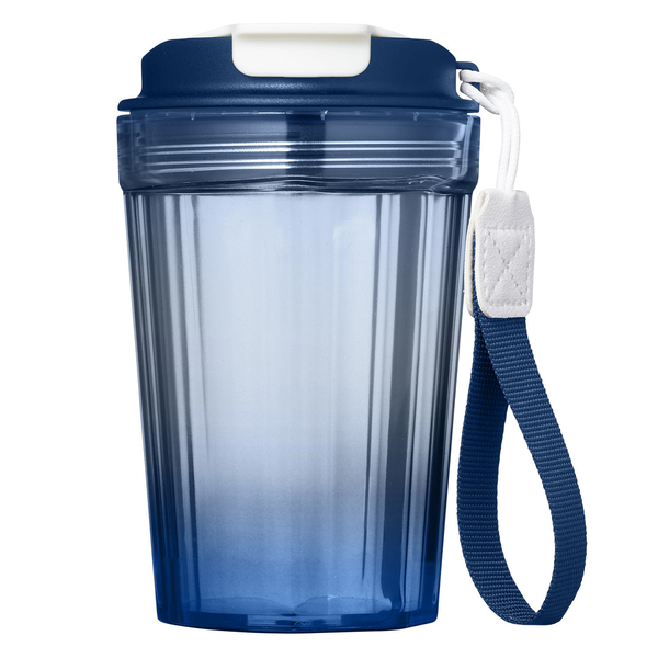 Hampton Travel Tumbler w/ Wrist Strap, 12 oz.