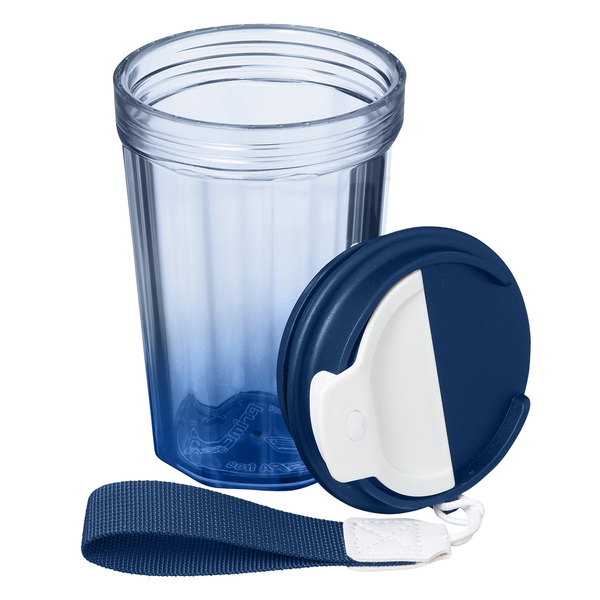 Hampton Travel Tumbler w/ Wrist Strap, 12 oz.