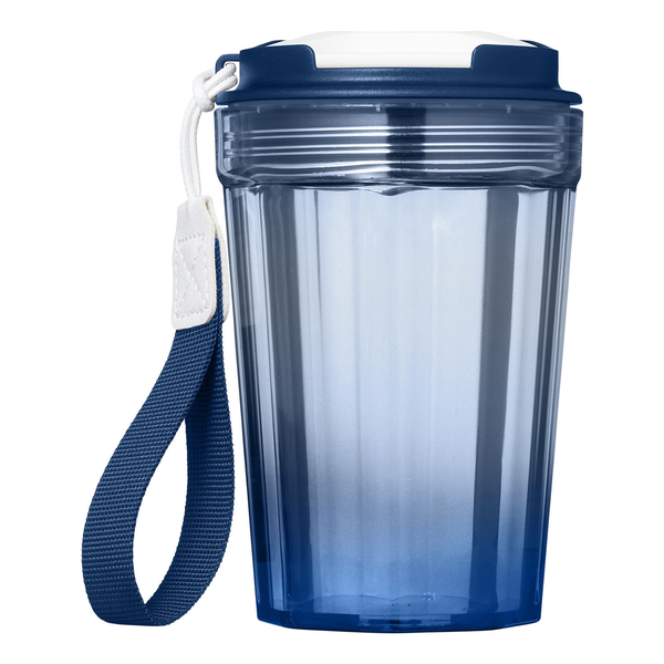 Hampton Travel Tumbler w/ Wrist Strap, 12 oz.