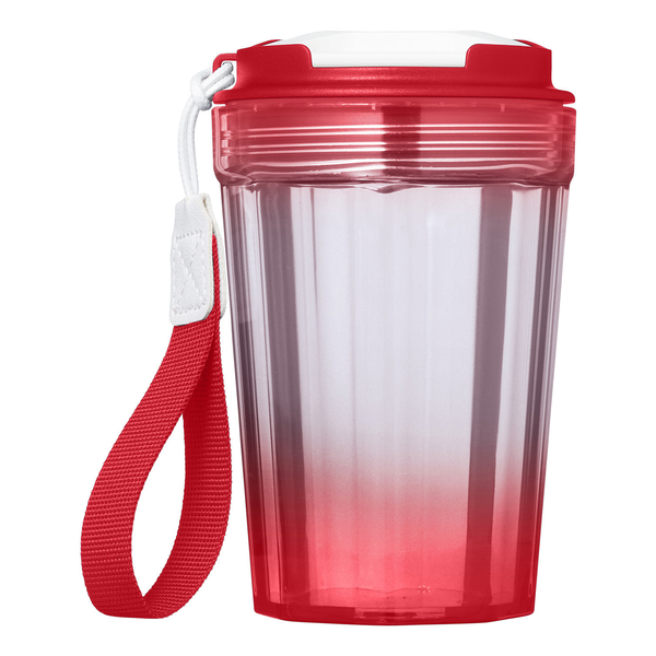 Hampton Travel Tumbler w/ Wrist Strap, 12 oz.