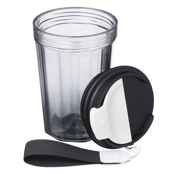 Hampton Travel Tumbler w/ Wrist Strap, 12 oz.