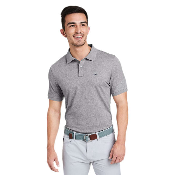Vineyard Vines® Edgartown Pique Tri-Blend Men's Polo