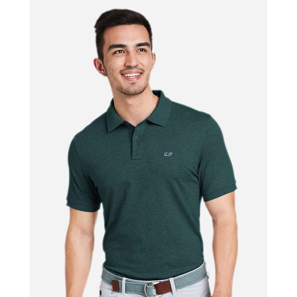 Vineyard Vines® Edgartown Pique Tri-Blend Men's Polo