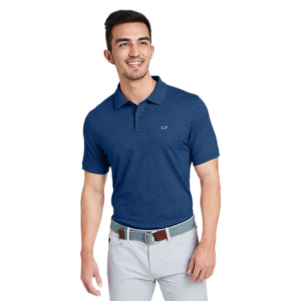 Vineyard Vines® Edgartown Pique Tri-Blend Men's Polo