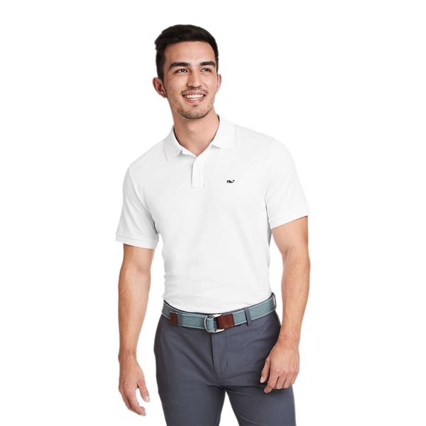 Vineyard Vines® Edgartown Pique Tri-Blend Men's Polo