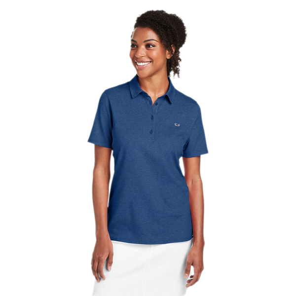 Vineyard Vines® Edgartown Pique Tri-Blend Ladies' Polo