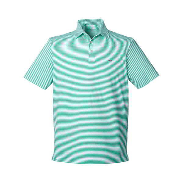 Vineyard Vines® Heathered Poly/Spandex Winstead Sankaty Men's Polo