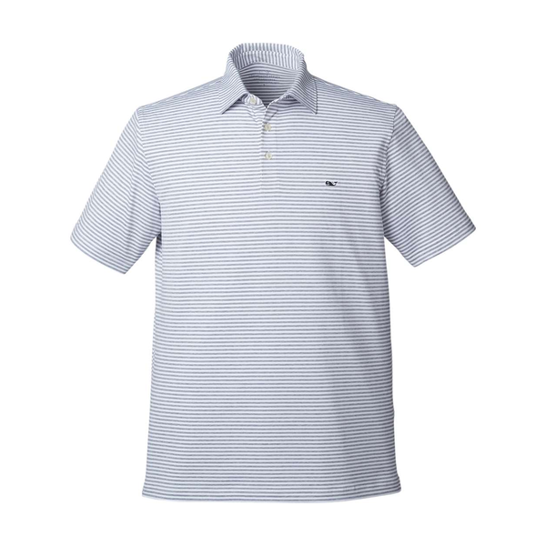 Vineyard Vines® Heathered Poly/Spandex Winstead Sankaty Men's Polo