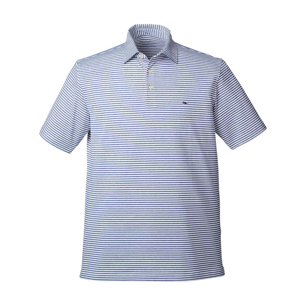 Vineyard Vines® Heathered Poly/Spandex Winstead Sankaty Men's Polo