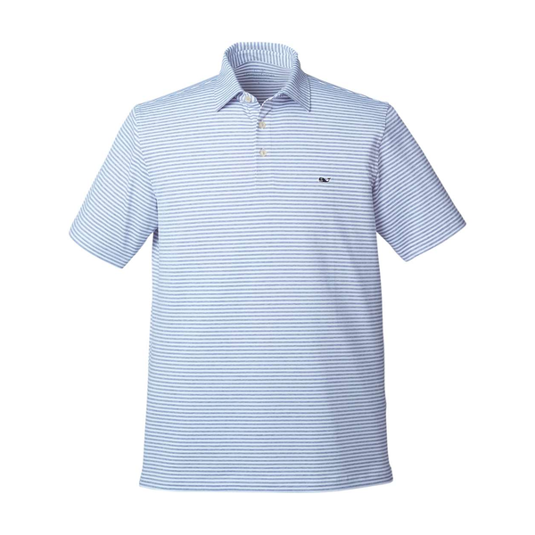 Vineyard Vines® Heathered Poly/Spandex Winstead Sankaty Men's Polo