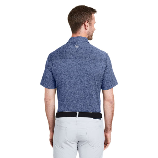 Vineyard Vines® Heathered Destined Stripe Sankaty Men's Polo