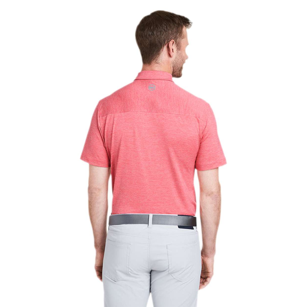 Vineyard Vines® Heathered Destined Stripe Sankaty Men's Polo