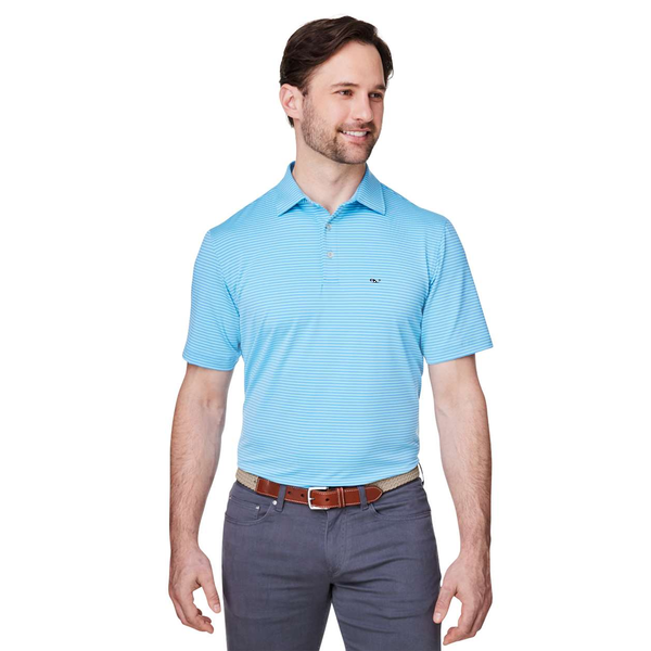 Vineyard Vines® Bradley Stripe Sankaty Men's Polo