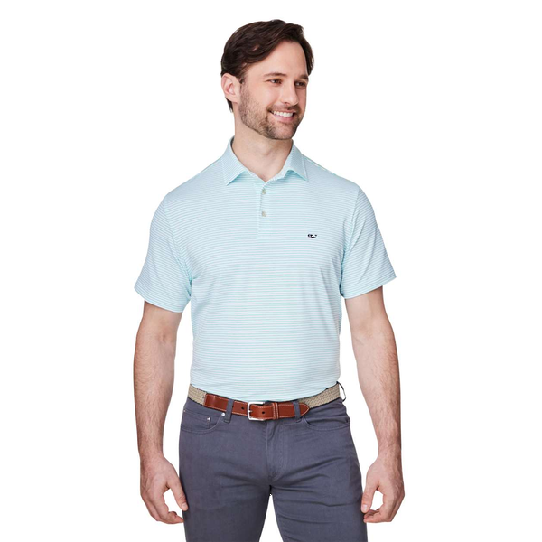 Vineyard Vines® Bradley Stripe Sankaty Men's Polo