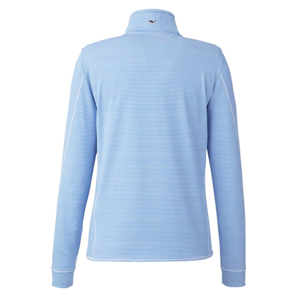Vineyard Vines® Microstripe Sankaty Half-Zip Ladies' Pullover