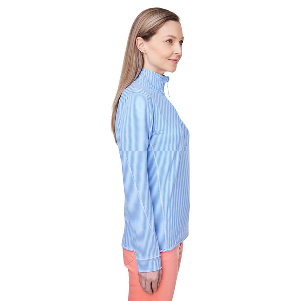 Vineyard Vines® Microstripe Sankaty Half-Zip Ladies' Pullover