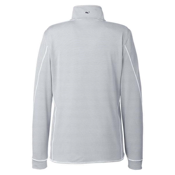 Vineyard Vines® Microstripe Sankaty Half-Zip Ladies' Pullover