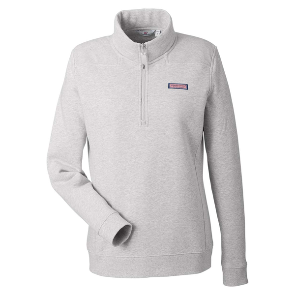 Vineyard Vines® Collegiate Shep Quarter-Zip Ladies' Sweatshirt Pullover