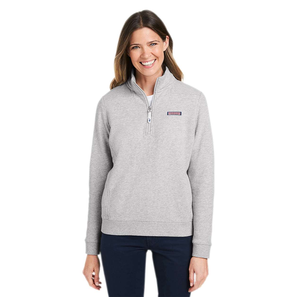 Vineyard Vines® Collegiate Shep Quarter-Zip Ladies' Sweatshirt Pullover