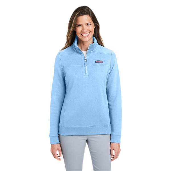 Vineyard Vines® Collegiate Shep Quarter-Zip Ladies' Sweatshirt Pullover