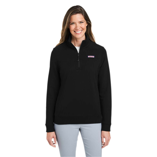 Vineyard Vines® Collegiate Shep Quarter-Zip Ladies' Sweatshirt Pullover