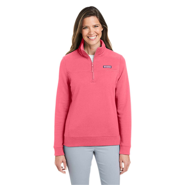 Vineyard Vines® Collegiate Shep Quarter-Zip Ladies' Sweatshirt Pullover