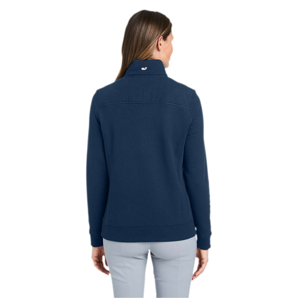 Vineyard Vines® Collegiate Shep Quarter-Zip Ladies' Sweatshirt Pullover