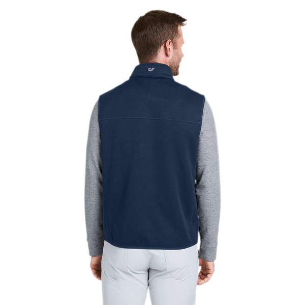 Vineyard Vines® Mountain Polyester Sweater Fleece Men's Vest